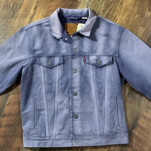 Levi's Lavender Relaxed Fit Trucker Jacket - Size S - NWT - Picture 4 of 8